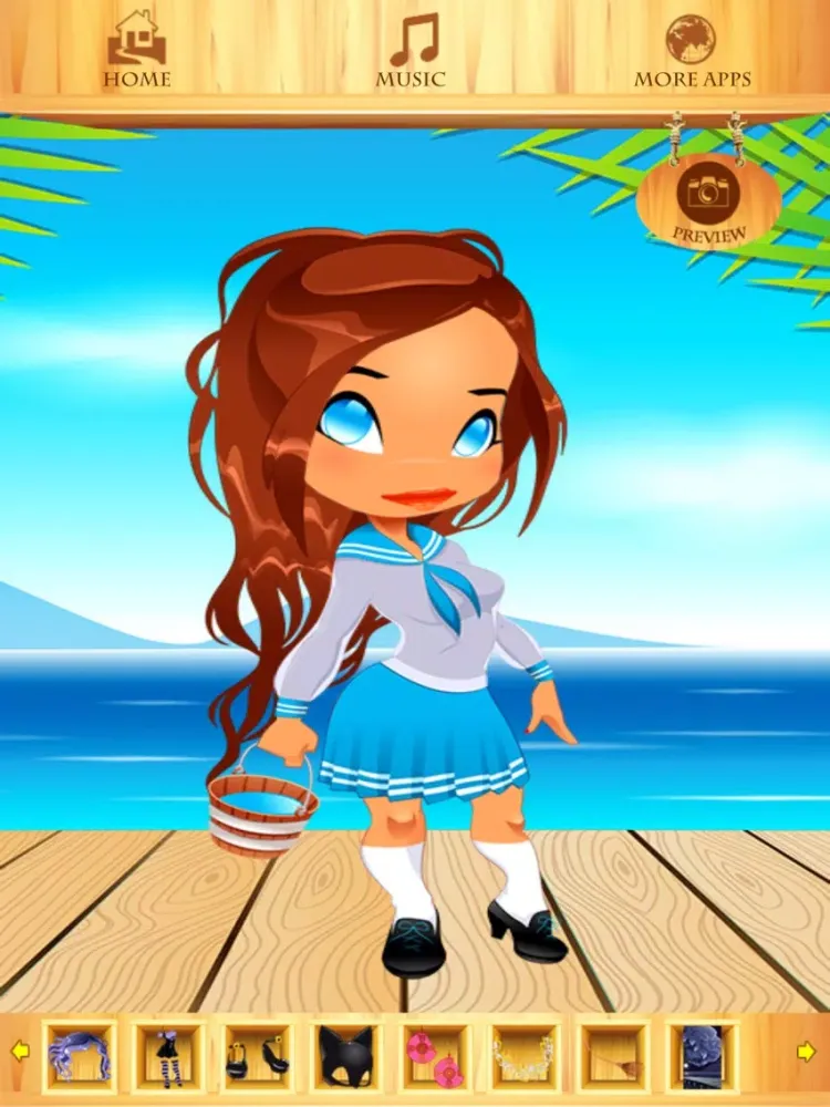 Costume Dress Up Game iPad Screenshots