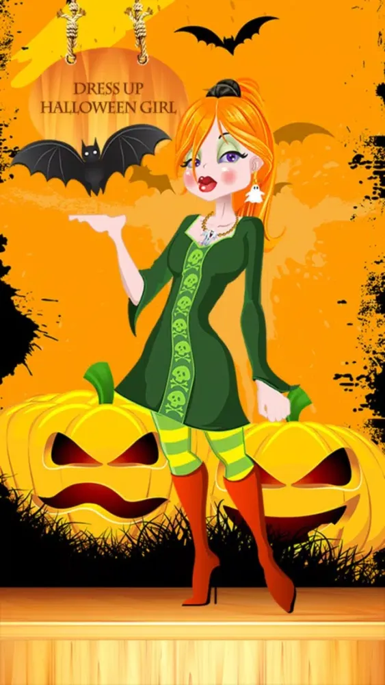 Capturas de pantalla de Dress Up Halloween Girl