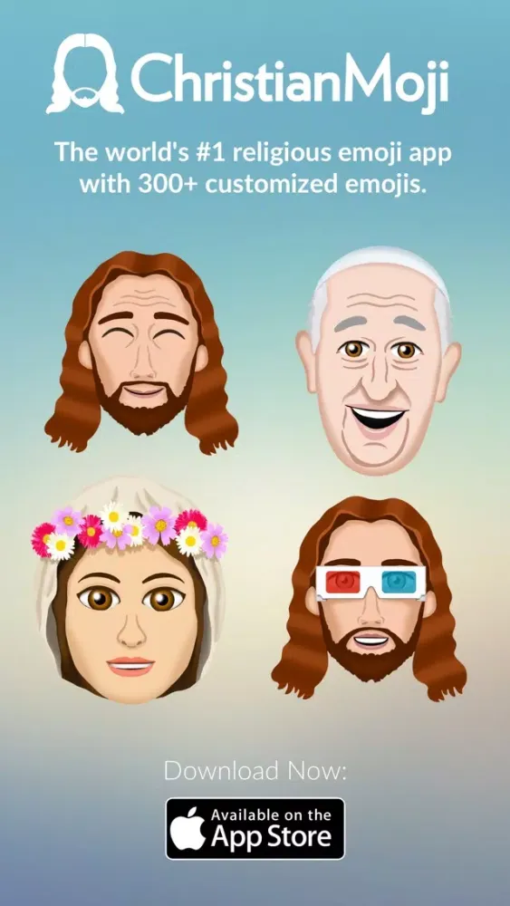 Скриншоты ChristianMoji Sticker Pack #1