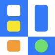 Clock Widget - Funky Colors