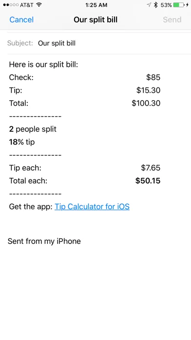 Tip Calculator Master %  - Best Bill Splitting App Screenshots