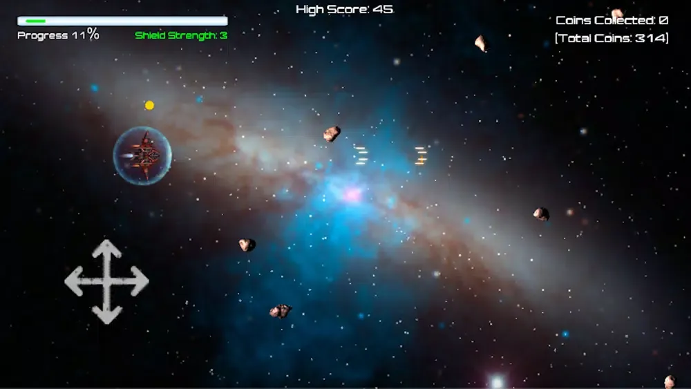 Tangkapan layar Space Escape - BLG