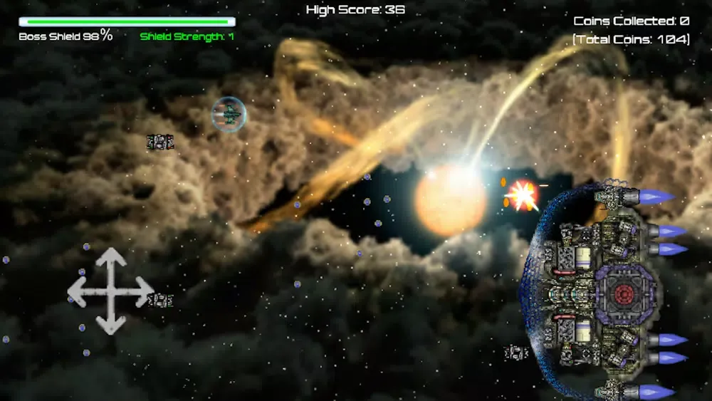Tangkapan layar Space Escape - BLG