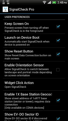 SignalCheck Pro स्क्रीनशॉट