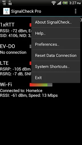 SignalCheck Pro स्क्रीनशॉट
