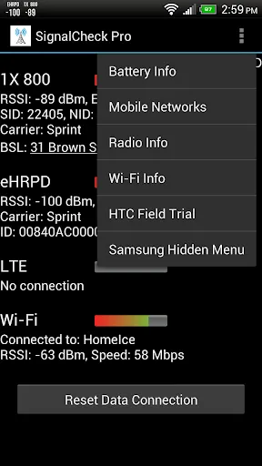SignalCheck Pro स्क्रीनशॉट