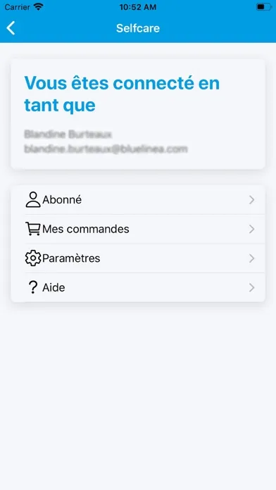 BlueApp سکرین شاٹس