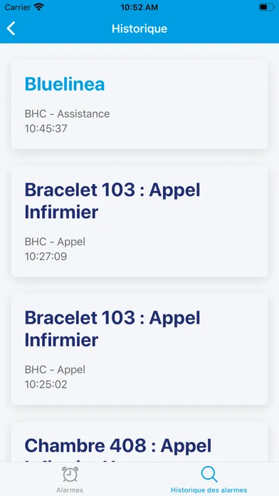 BlueApp سکرین شاٹس