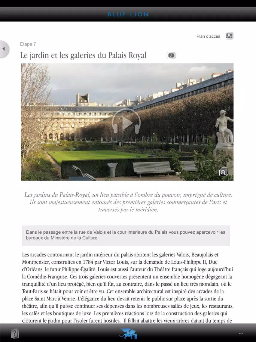 Capturas de tela do Paris - Le Palais Royal, entre pouvoir et culture iPad 