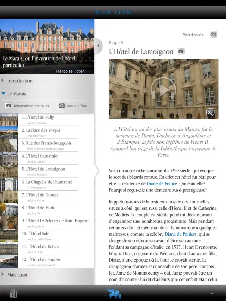 Paris - Le Marais, origine de l’hôtel particulier iPad  스크린샷