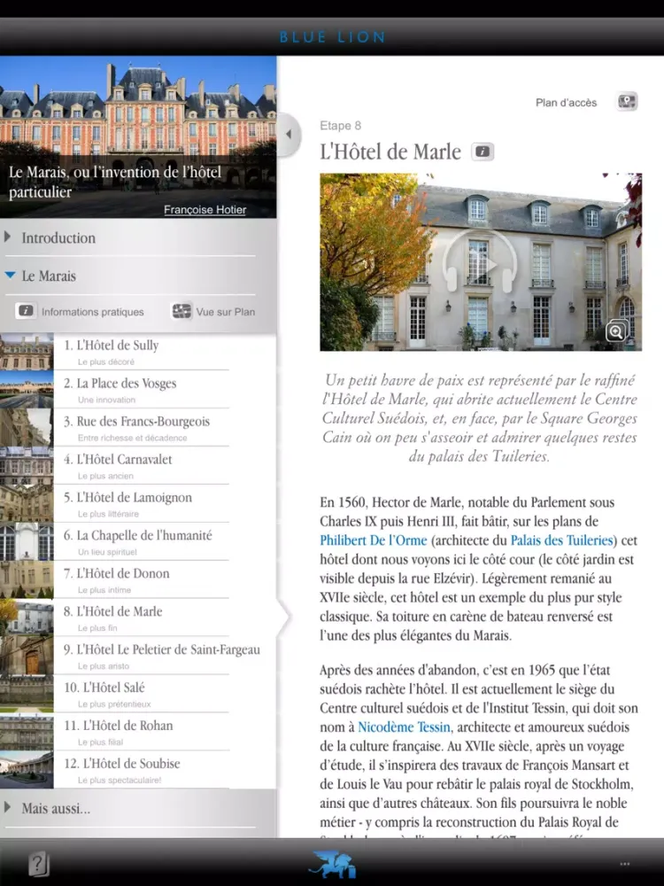 Paris - Le Marais, origine de l’hôtel particulier iPad  스크린샷