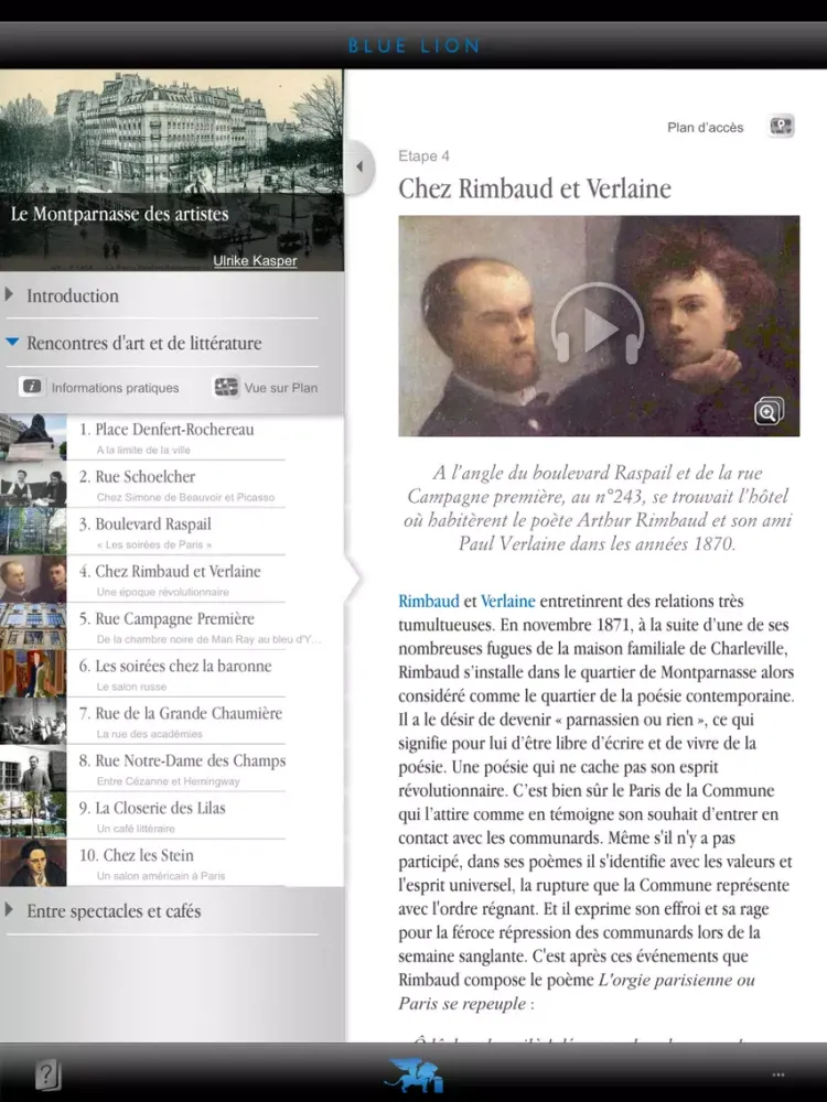 Capturas de tela do Paris - Le Montparnasse des artistes iPad 