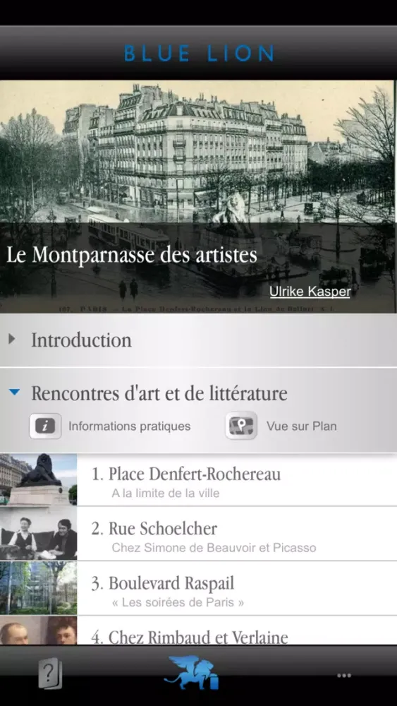 Capturas de tela do Paris - Le Montparnasse des artistes