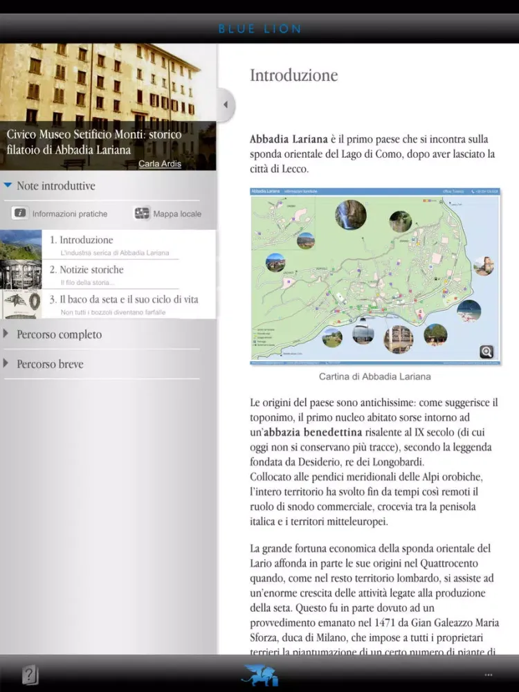 Italia - Museo Setificio Monti di Abbadia Lariana iPad  स्क्रीनशॉट