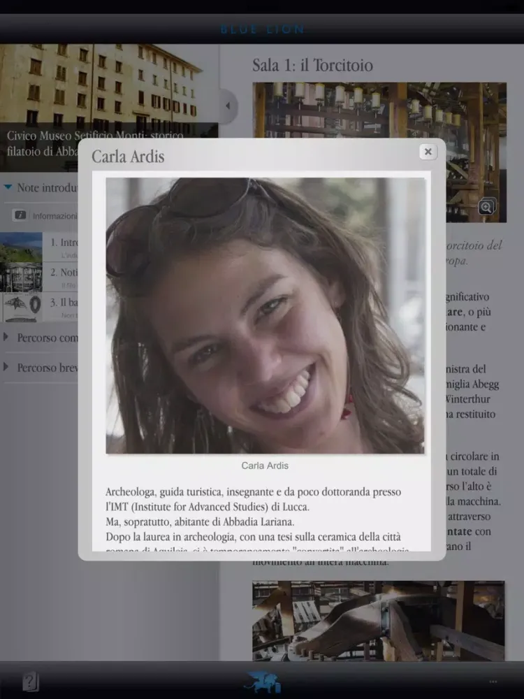 Italia - Museo Setificio Monti di Abbadia Lariana iPad  स्क्रीनशॉट
