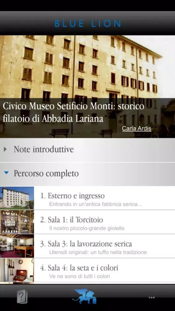 Italia - Museo Setificio Monti di Abbadia Lariana स्क्रीनशॉट