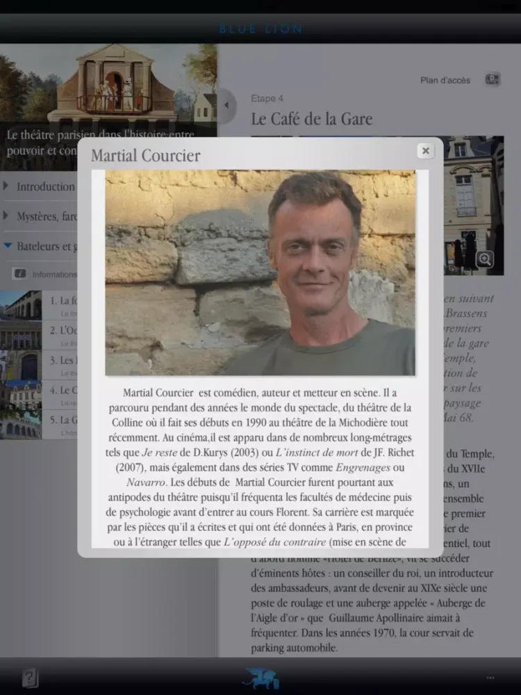 Paris - Le théâtre parisien dans l'histoire iPad  Ekran Görüntüleri