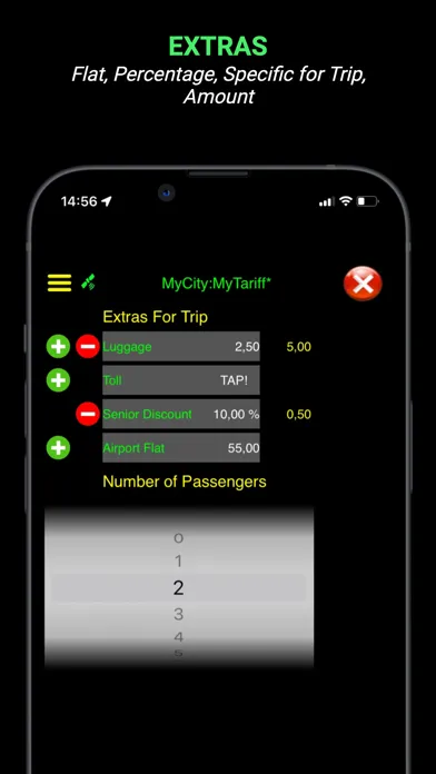 Tangkapan skrin Taximeter-GPS
