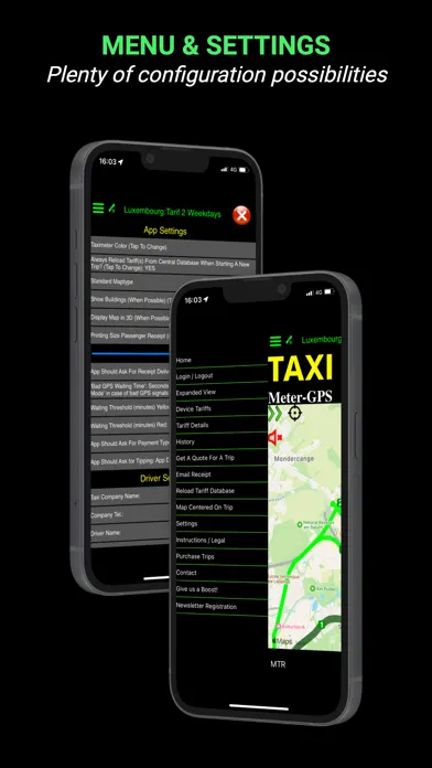 Tangkapan skrin Taximeter-GPS
