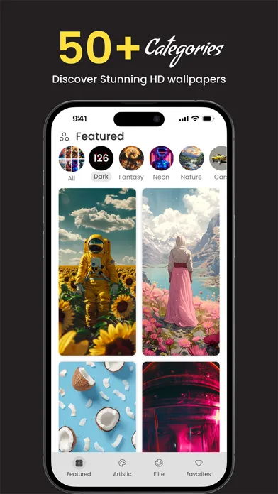 Ảnh chụp màn hình của ohmywall: AI & 4K Wallpapers