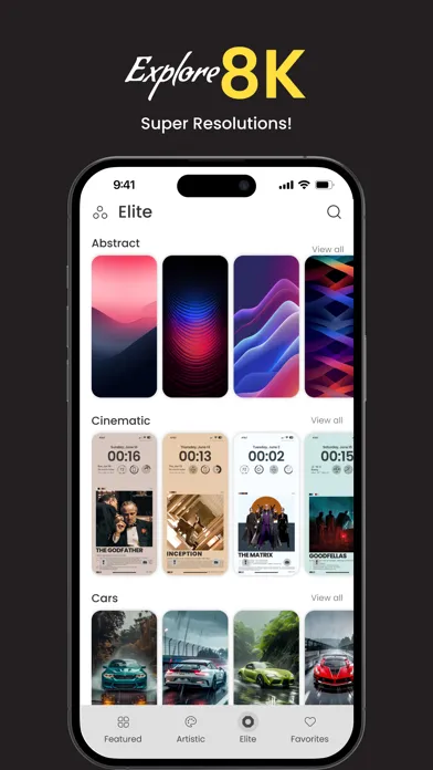 Ảnh chụp màn hình của ohmywall: AI & 4K Wallpapers