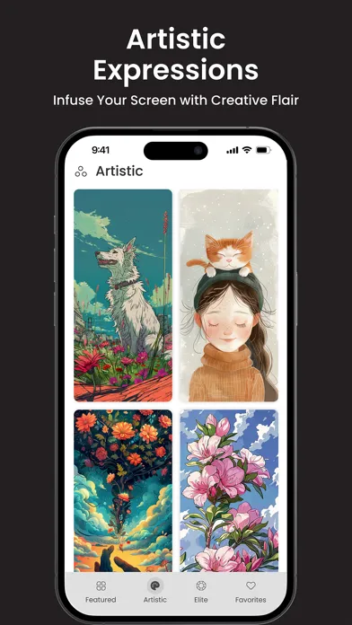 Ảnh chụp màn hình của ohmywall: AI & 4K Wallpapers