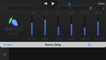 Screenshot di Stereo Delay