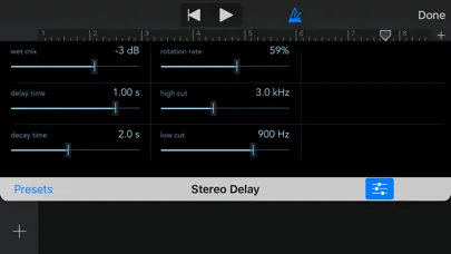 Screenshot di Stereo Delay