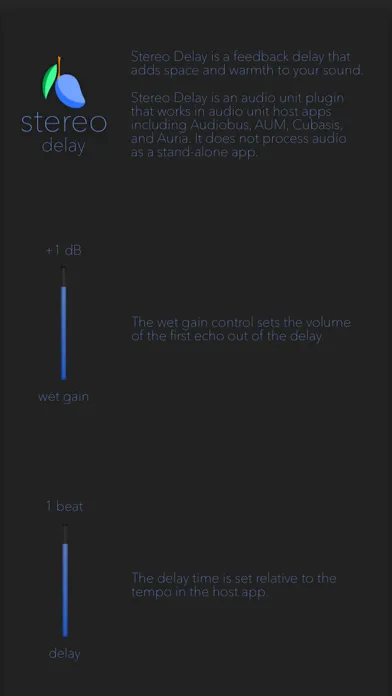 Screenshot di Stereo Delay