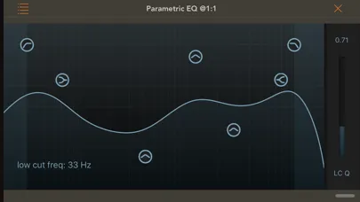 Parametric Equalizer應用截圖