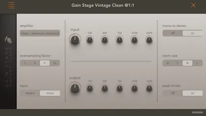 Gain Stage Vintage Clean Ekran Görüntüleri