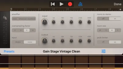 Gain Stage Vintage Clean Ekran Görüntüleri