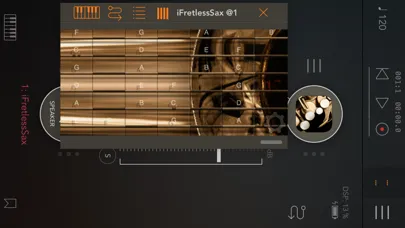 iFretless Sax Screenshots