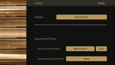 iFretless Sax Screenshots