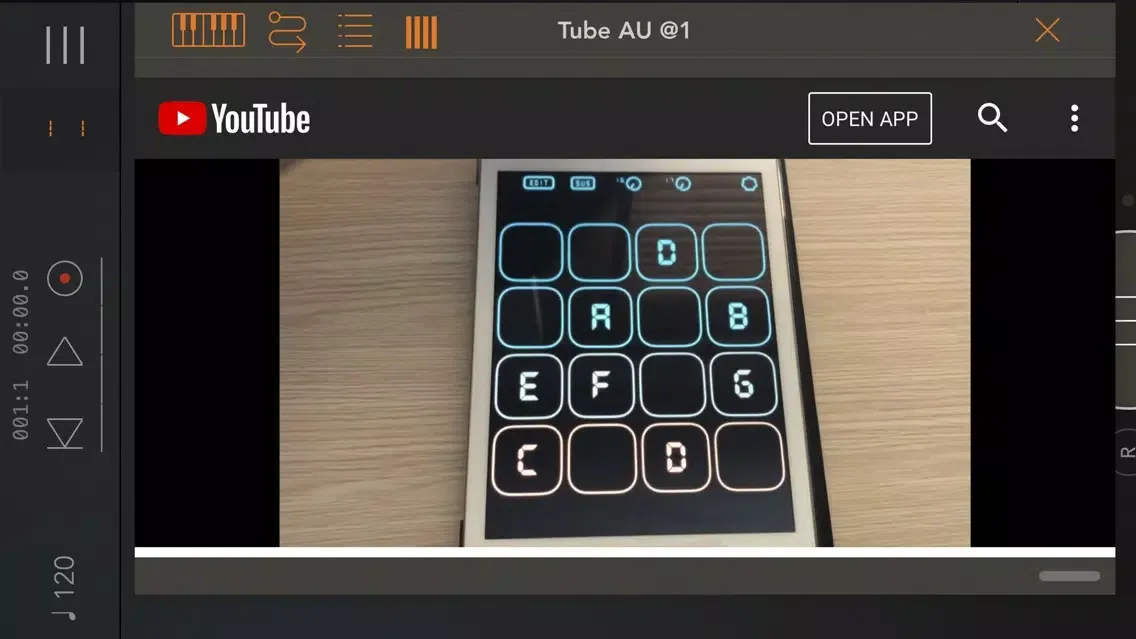 Screenshot di Tube AU
