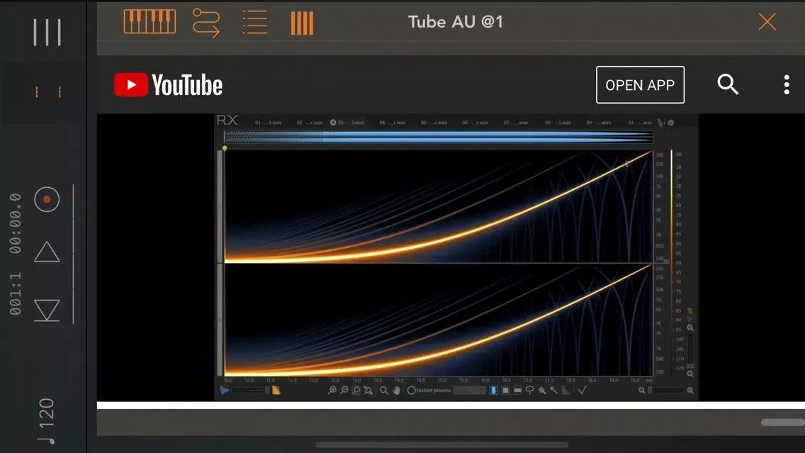 Screenshot di Tube AU