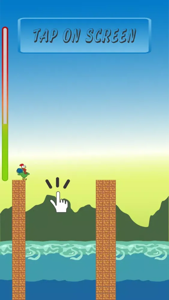 Captures d'écran de Chicken Brave Jump
