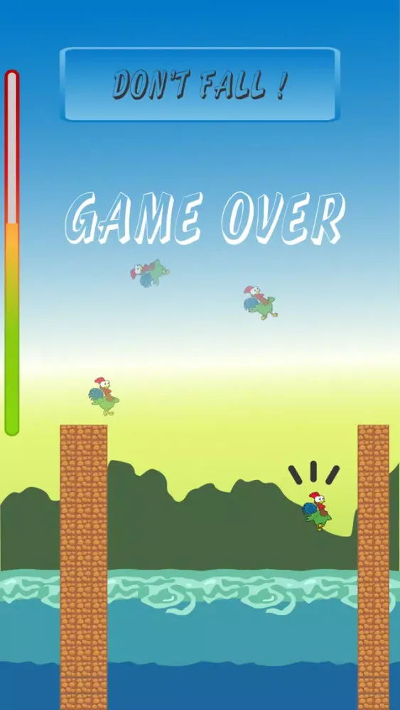 Captures d'écran de Chicken Brave Jump