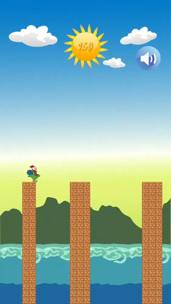 Captures d'écran de Chicken Brave Jump