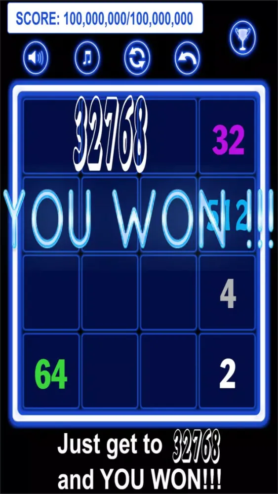 Ảnh chụp màn hình của 2048 Endless