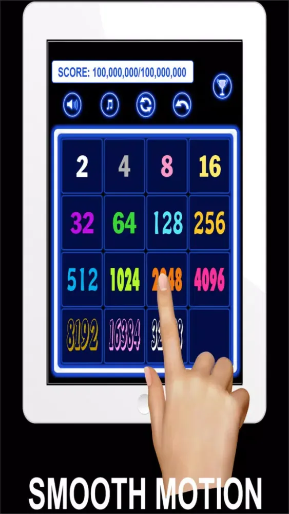 Ảnh chụp màn hình của 2048 Endless
