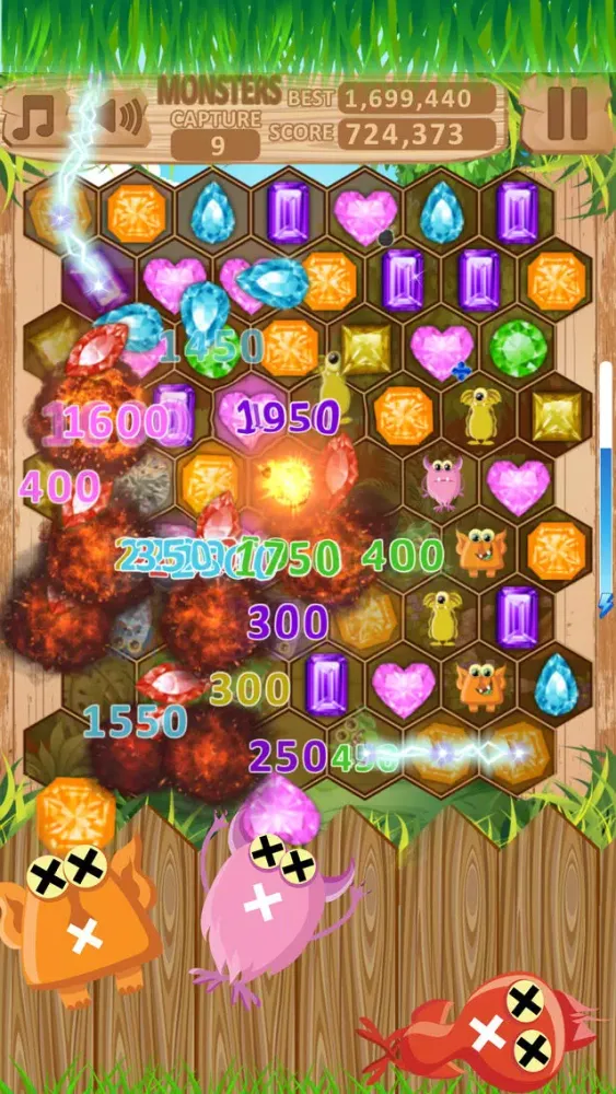 تصاویر Jewels Blast Crusher Hexagon