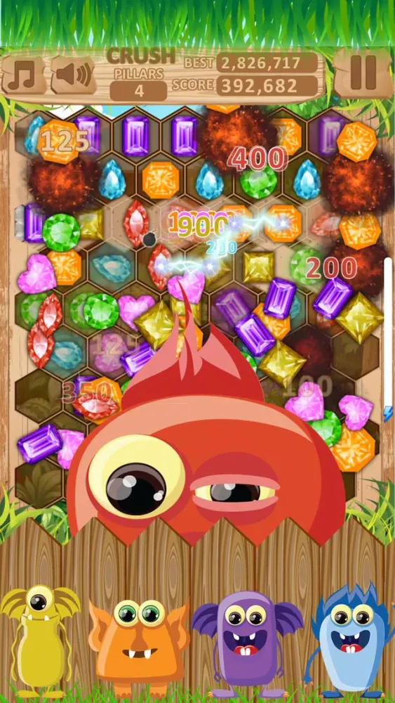 تصاویر Jewels Blast Crusher Hexagon