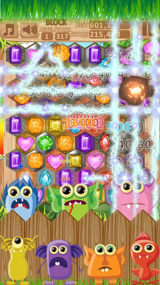 تصاویر Jewels Blast Crusher Hexagon