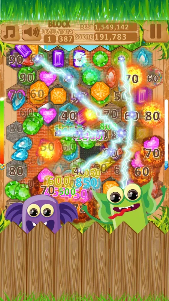 تصاویر Jewels Blast Crusher Hexagon