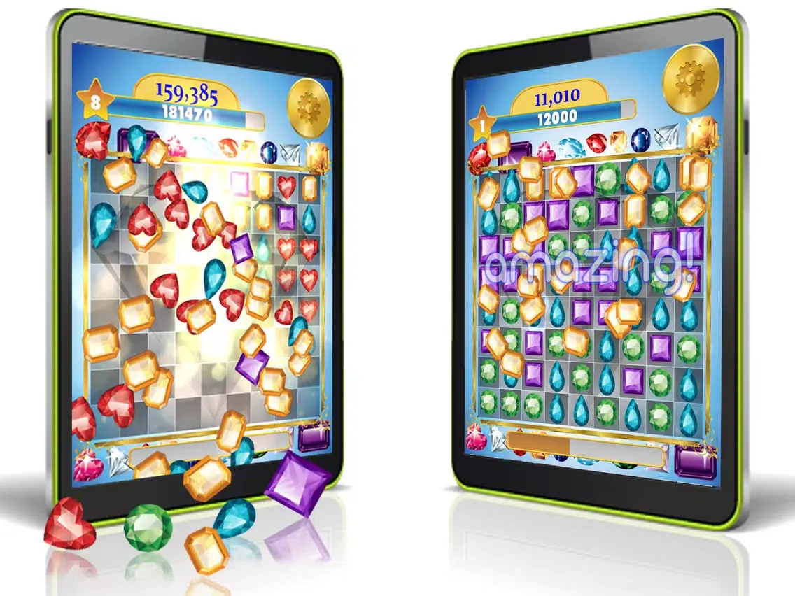 Jewels Crusher Match 3 iPad 应用截图