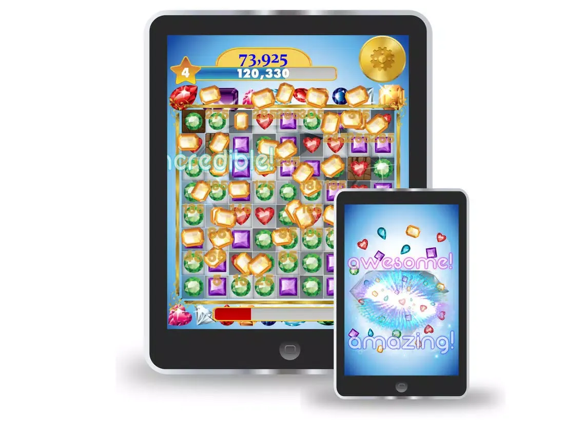 Jewels Crusher Match 3 iPad 应用截图