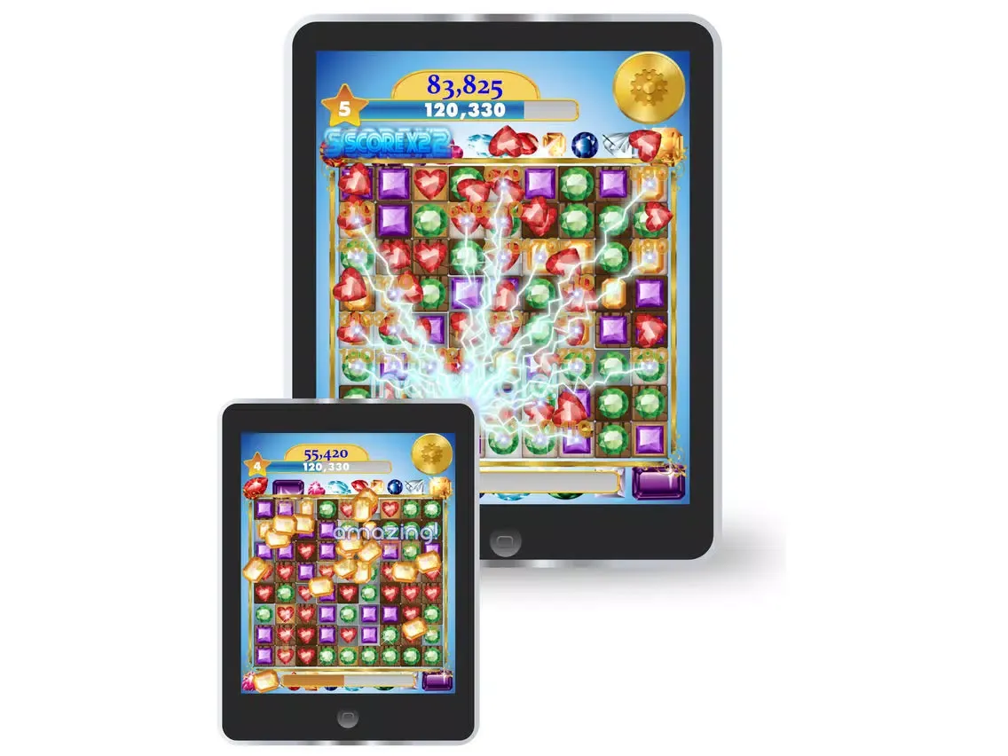 Jewels Crusher Match 3 iPad 应用截图