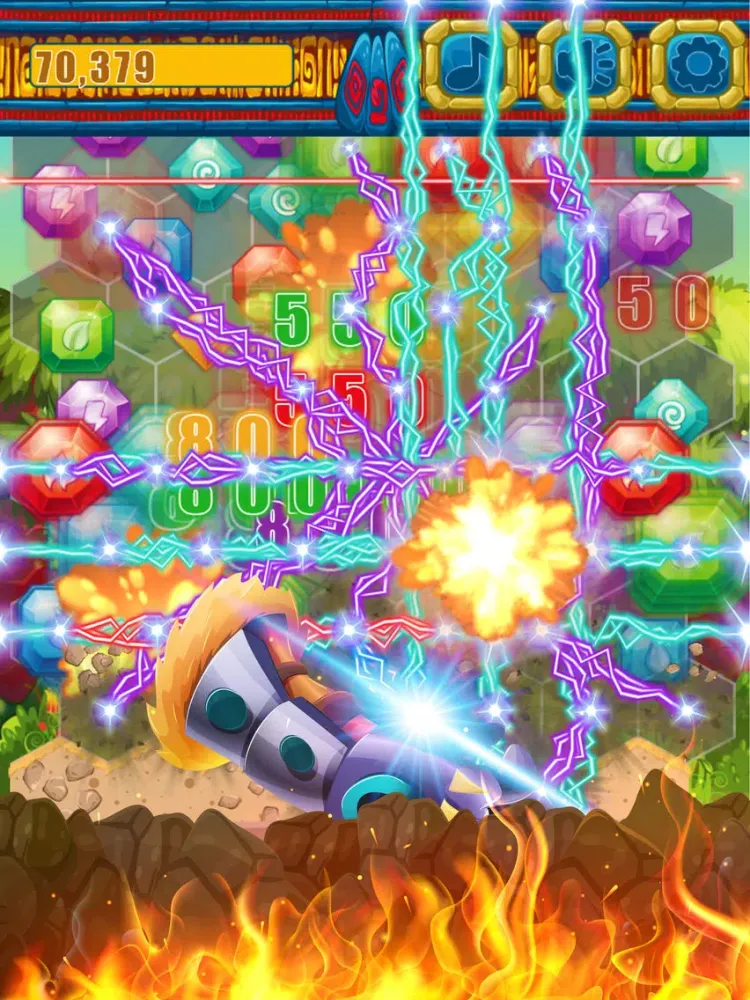 تصاویر Jewels Miner Dash Hexagon iPad 
