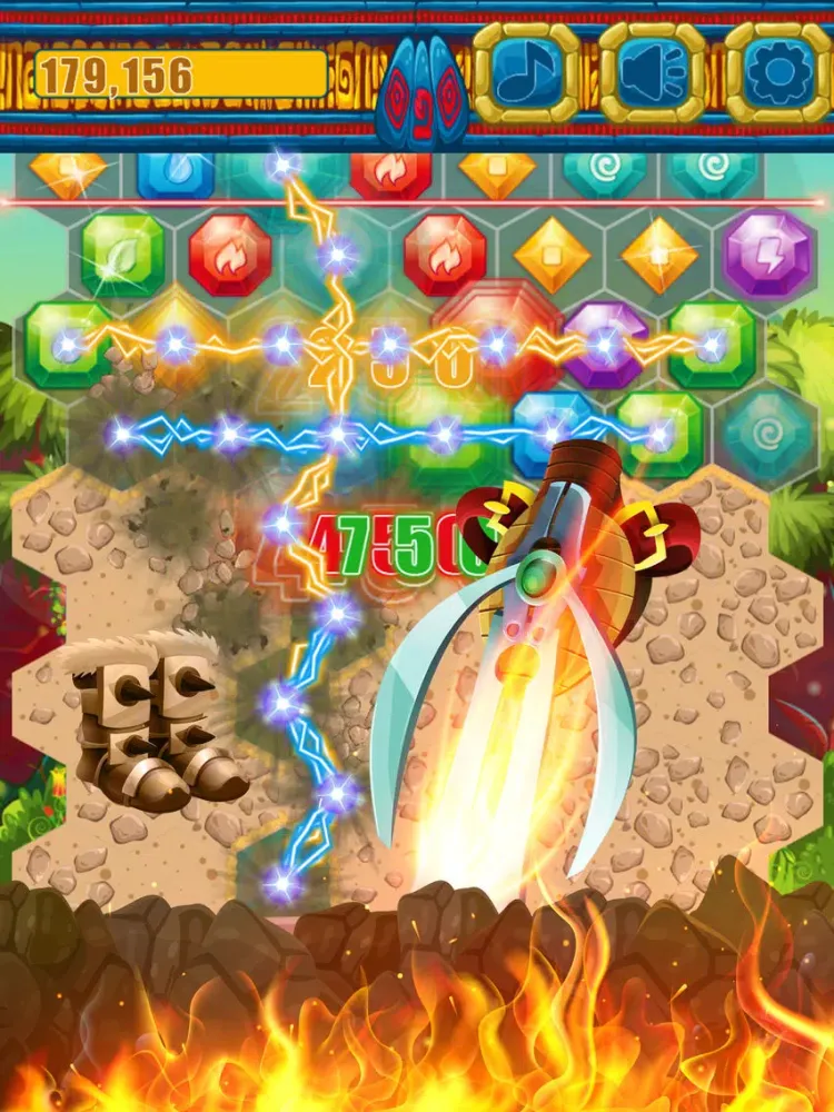 تصاویر Jewels Miner Dash Hexagon iPad 